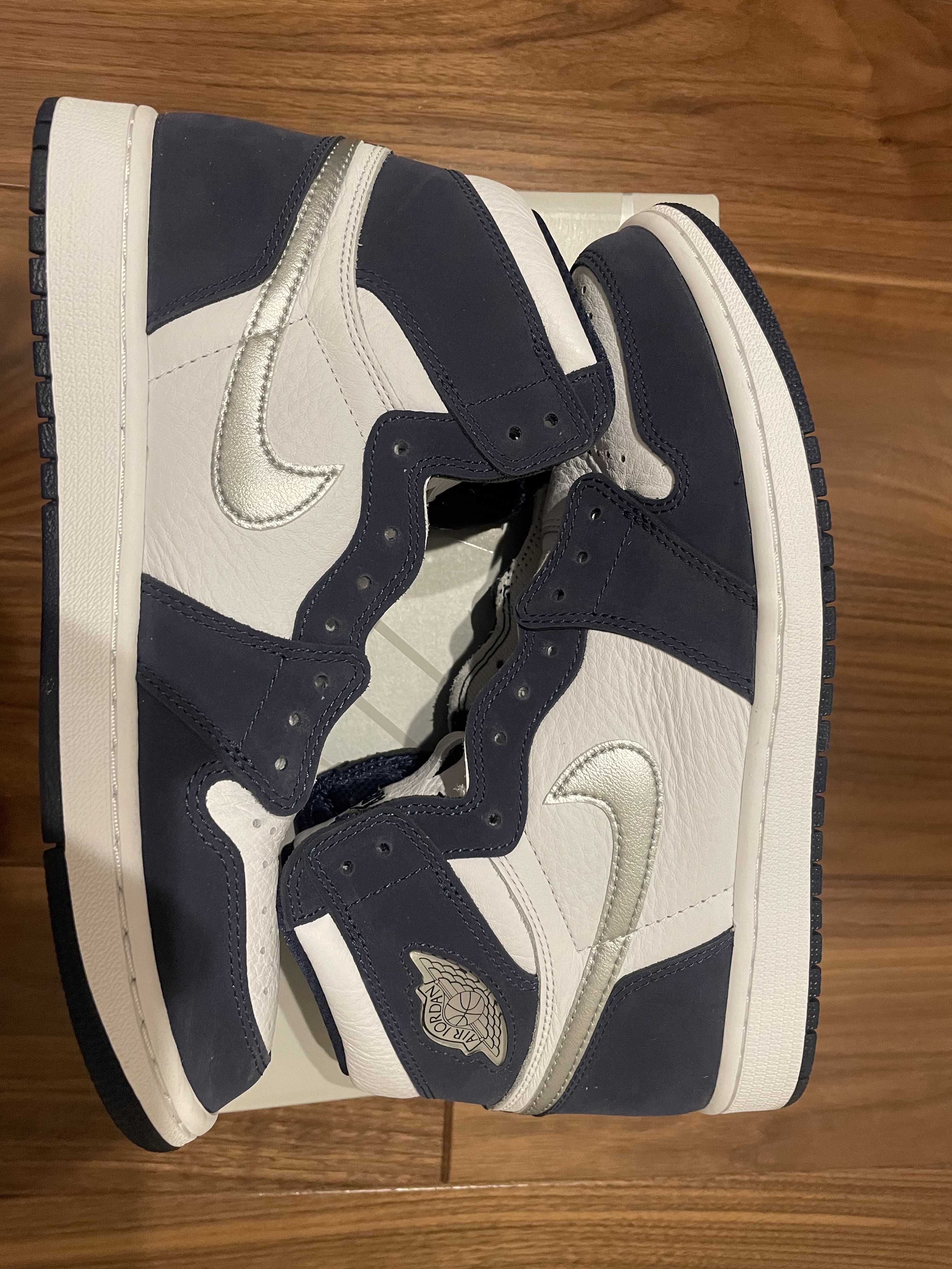 Nike Air Jordan 1 High OG CO.JP "White/Midnight Navy" (2020)(ブリーフケースなし)