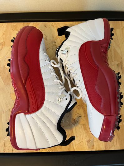 Nike Air Jordan 12 Low Golf "Varsity Red"