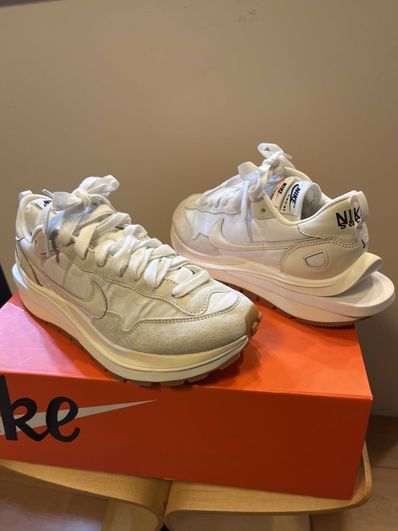 sacai × Nike Vapor Waffle "White Gum"