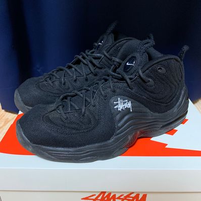 Stussy × Nike Air Penny 2 "Black"