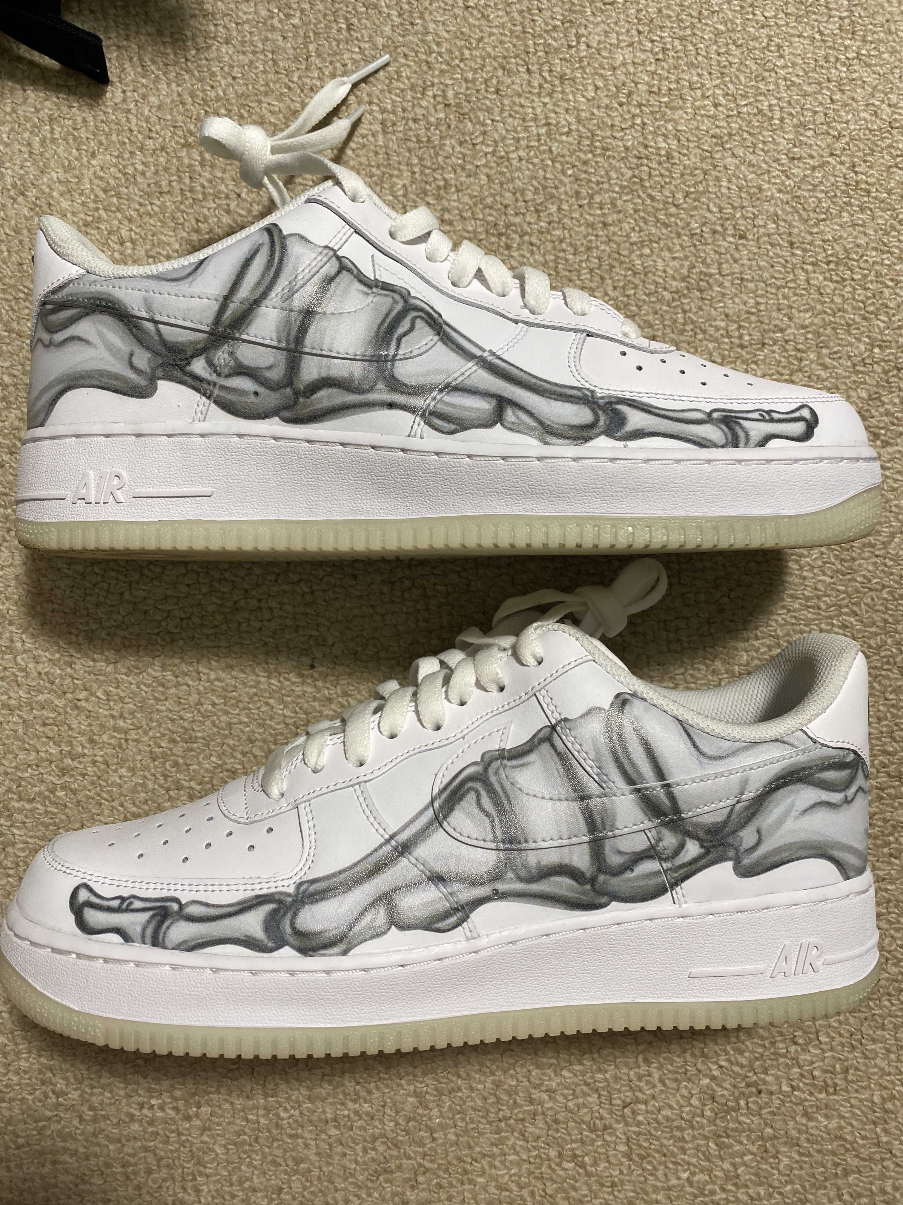 Nike Air Force 1 Low "White Skeleton"