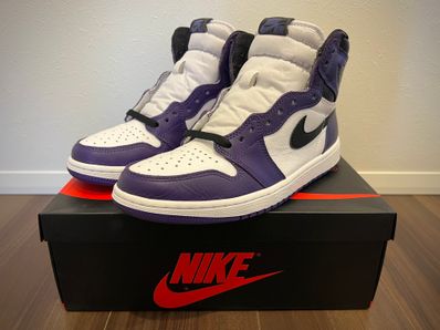 Nike Air Jordan 1 Retro High OG "Court Purple White/Black" (2020)