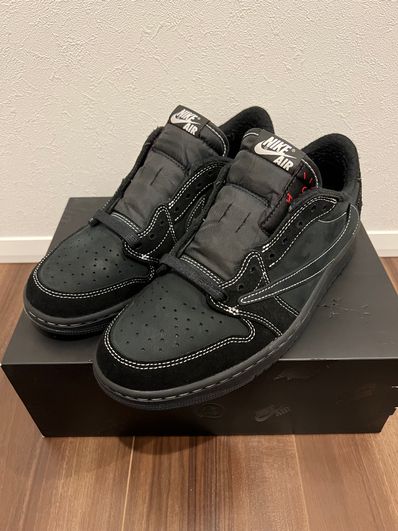 Travis Scott × Nike Air Jordan 1 Low OG SP "Black Phantom"