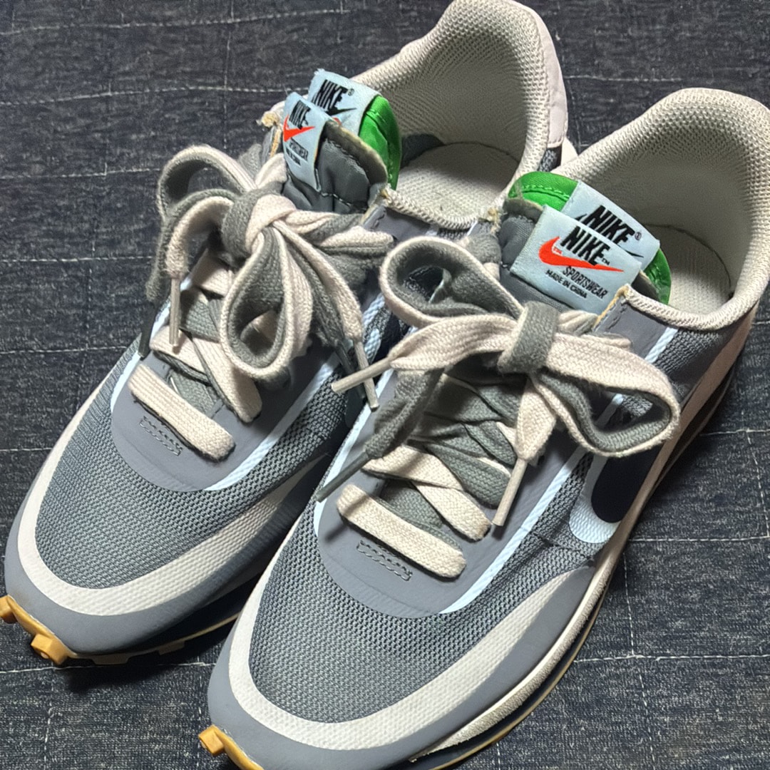 ナイキ LDワッフル サカイ CLOT クールグレー 27.5cm クロット