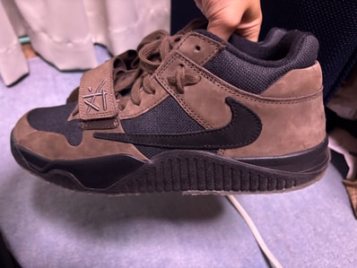 Travis Scott × Nike Jordan Jumpman Jack TR CJ1 T-Rexx "Black and Dark Mocha"