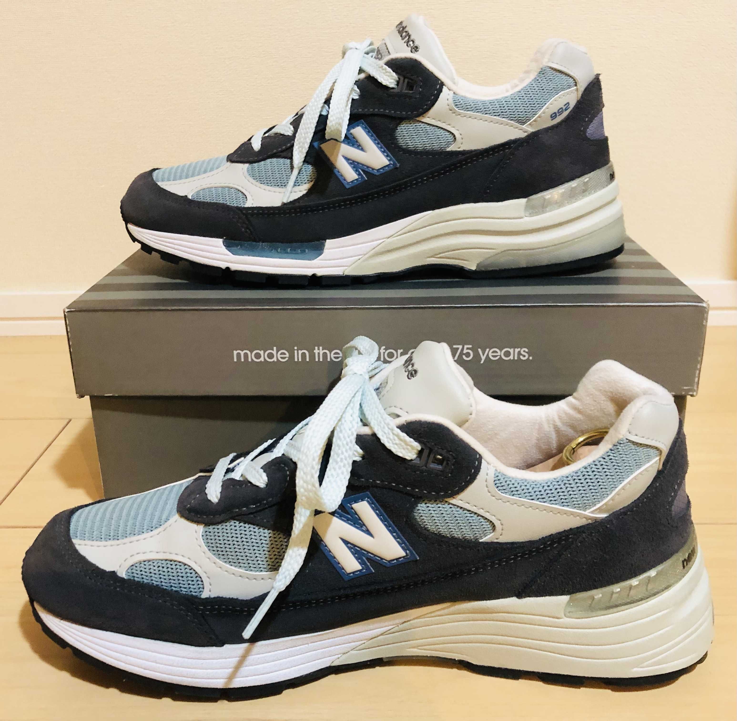 KITH × New Balance 992 "Steel Blue"