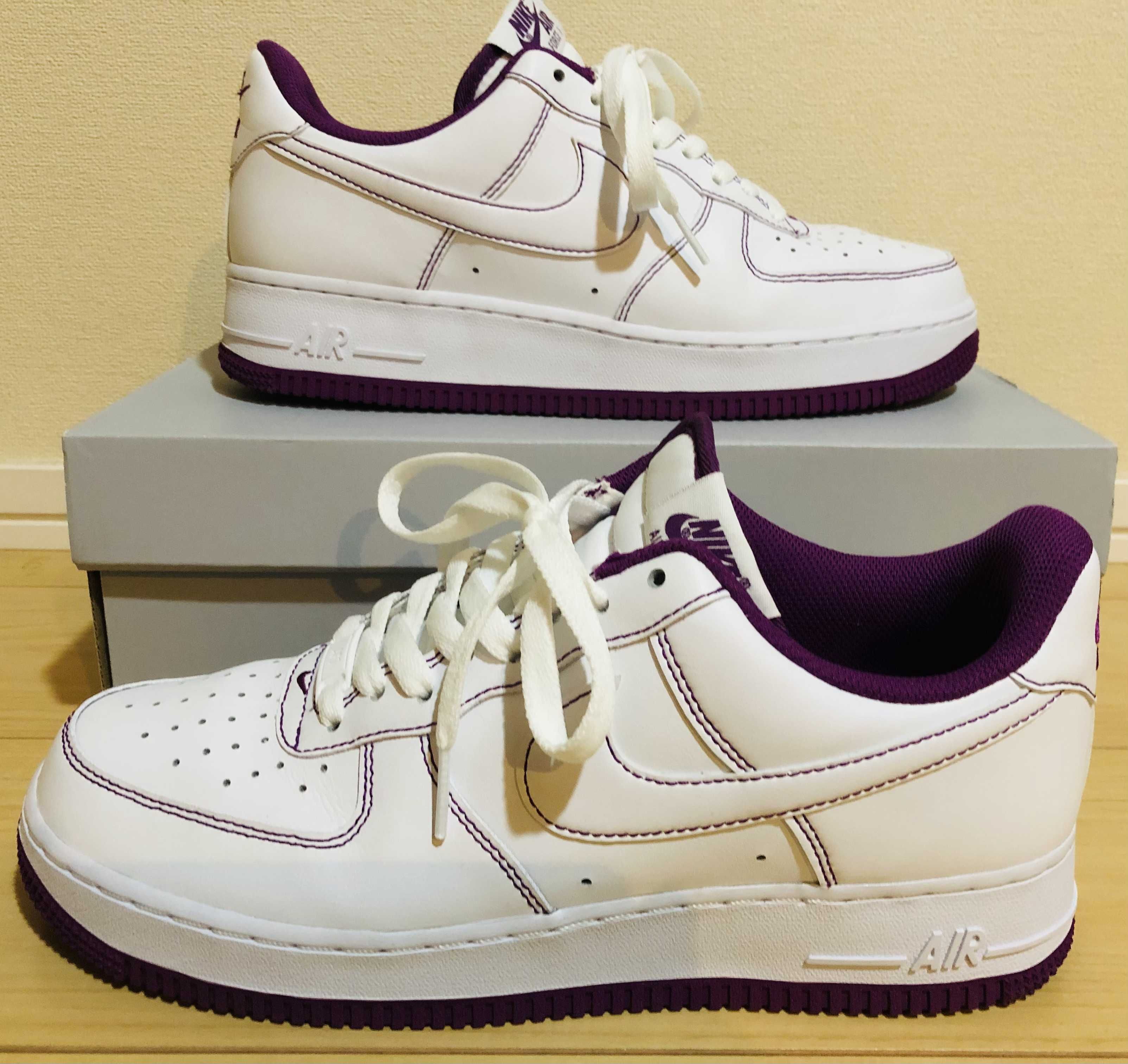 Nike Air Force 1 Low '07 "White/Viotech"