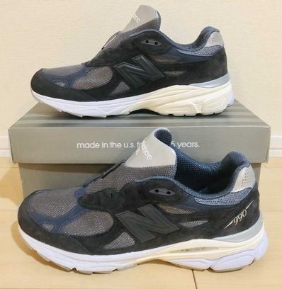 KITH Ronnie Fieg × New Balance 990V3 "Genesis/Navy"