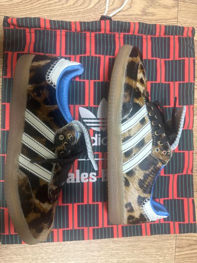 Wales Bonner × adidas Samba Pony Leo Low "Dark Brown/Cream White"