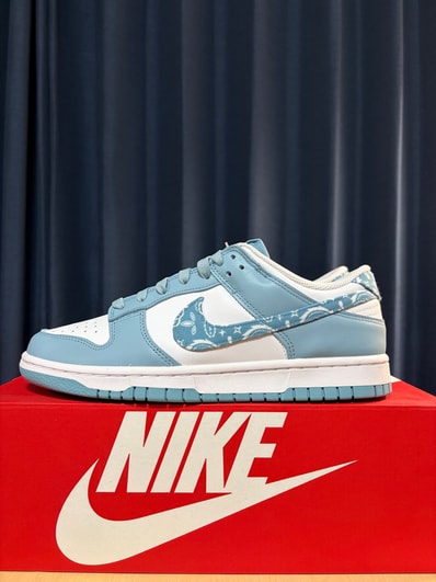 Nike Women's Dunk Low ESS "Blue Paisley"