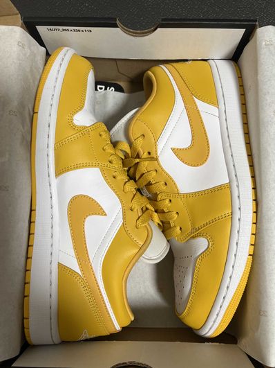 Nike Air Jordan 1 Low "White/Pollen"