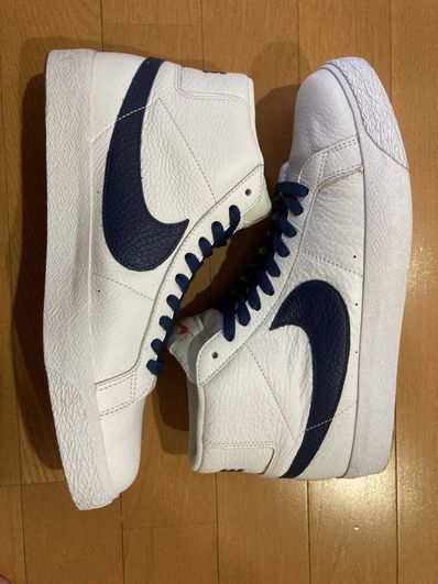 Nike SB Blazer Mid ISO "White/Navy"