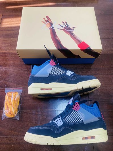 UNION × Nike Air Jordan 4 "Off Noir"