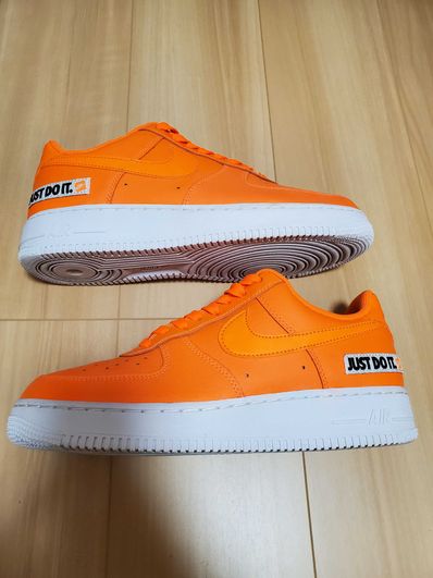 NIKE JUST DO IT COLLECTION AIR FORCE 1 ORANGE