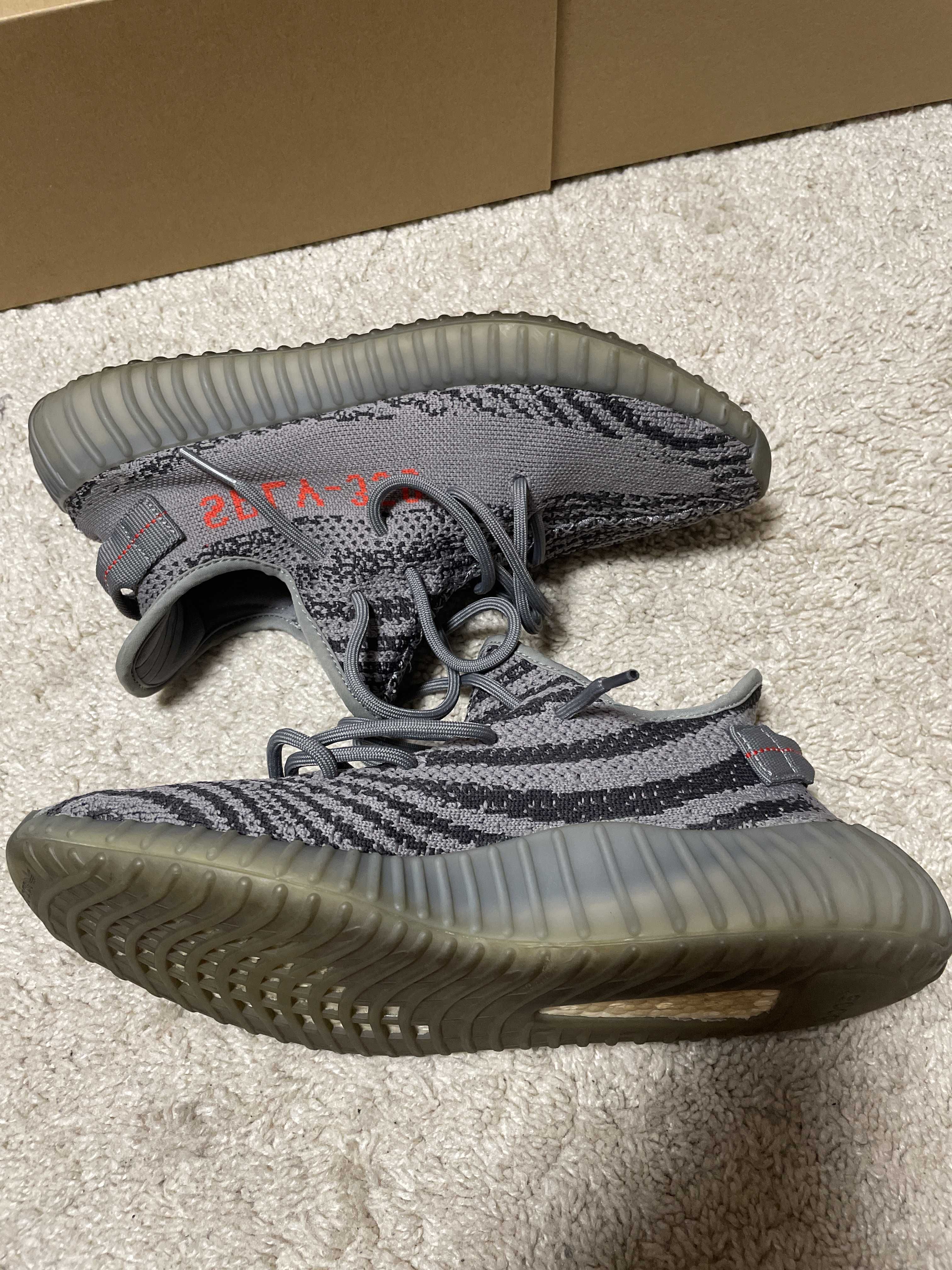 adidas Yeezy Boost 350 V2 "Grey/Bold Orange/DGH Solid Grey"