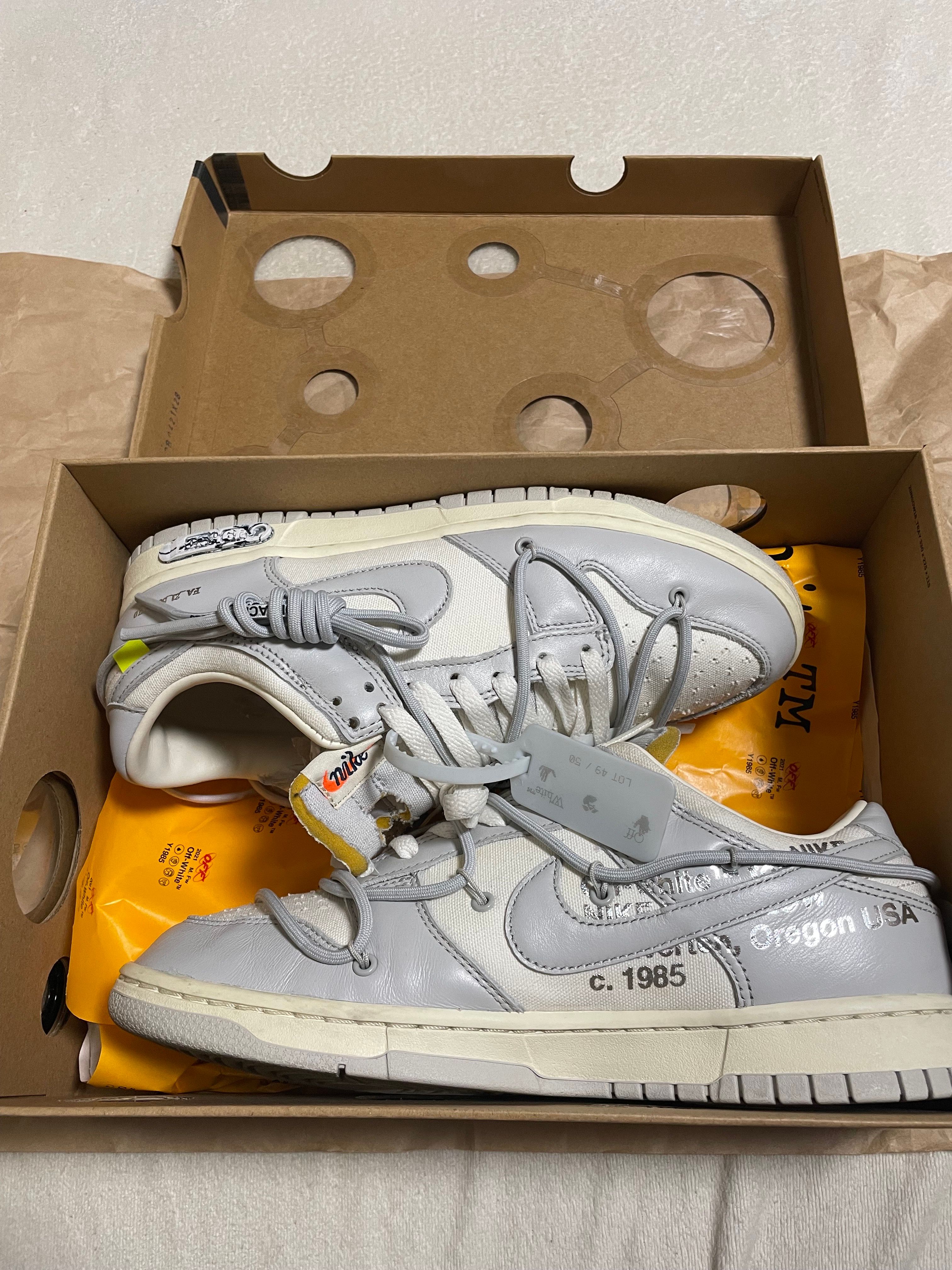 Off-White × Nike Dunk Low 1 of 50 "Lot.49"