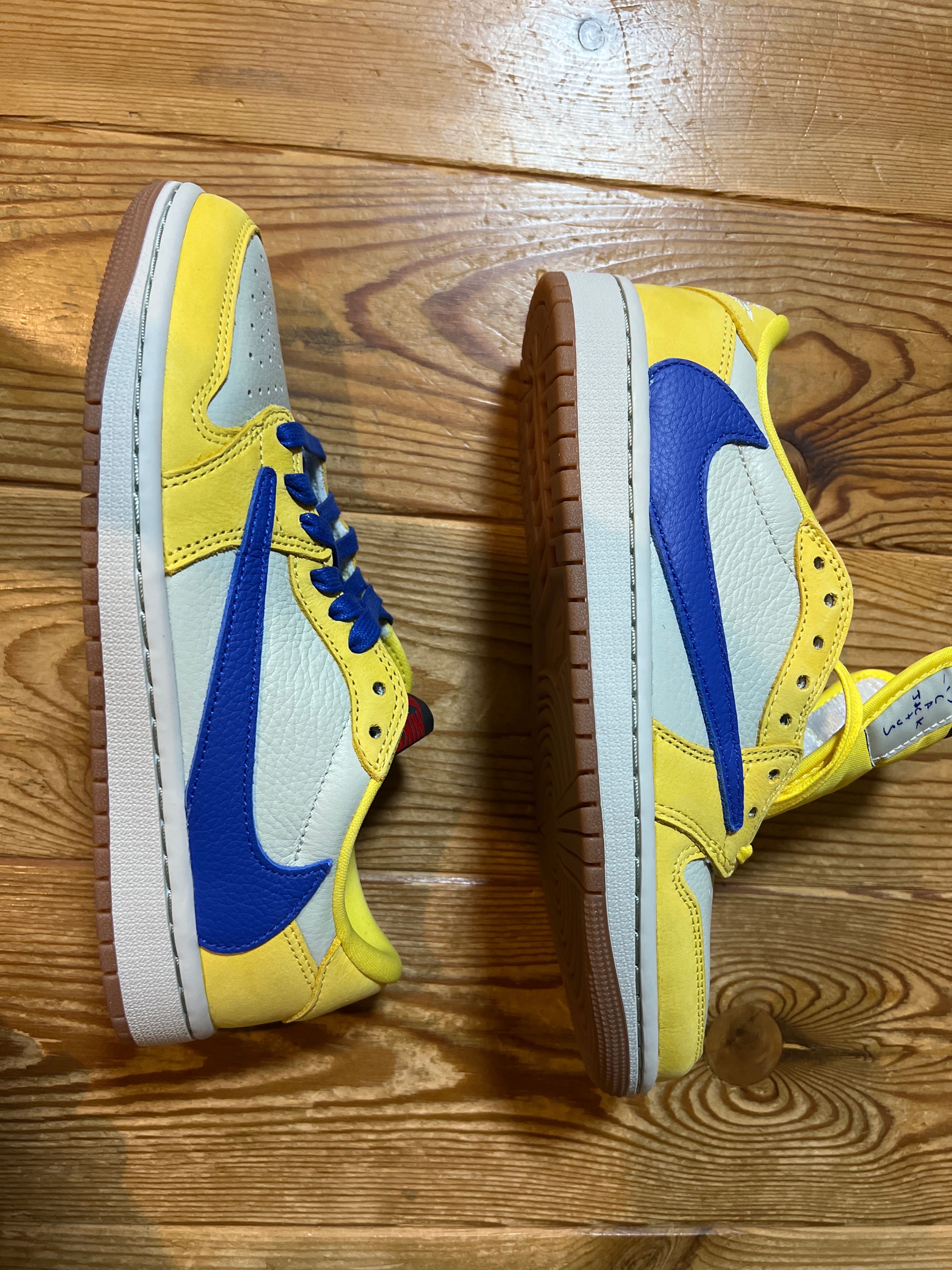 Travis Scott × Nike Women's Air Jordan 1 Retro Low OG "Canary"