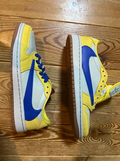 Travis Scott × Nike Women's Air Jordan 1 Retro Low OG "Canary"
