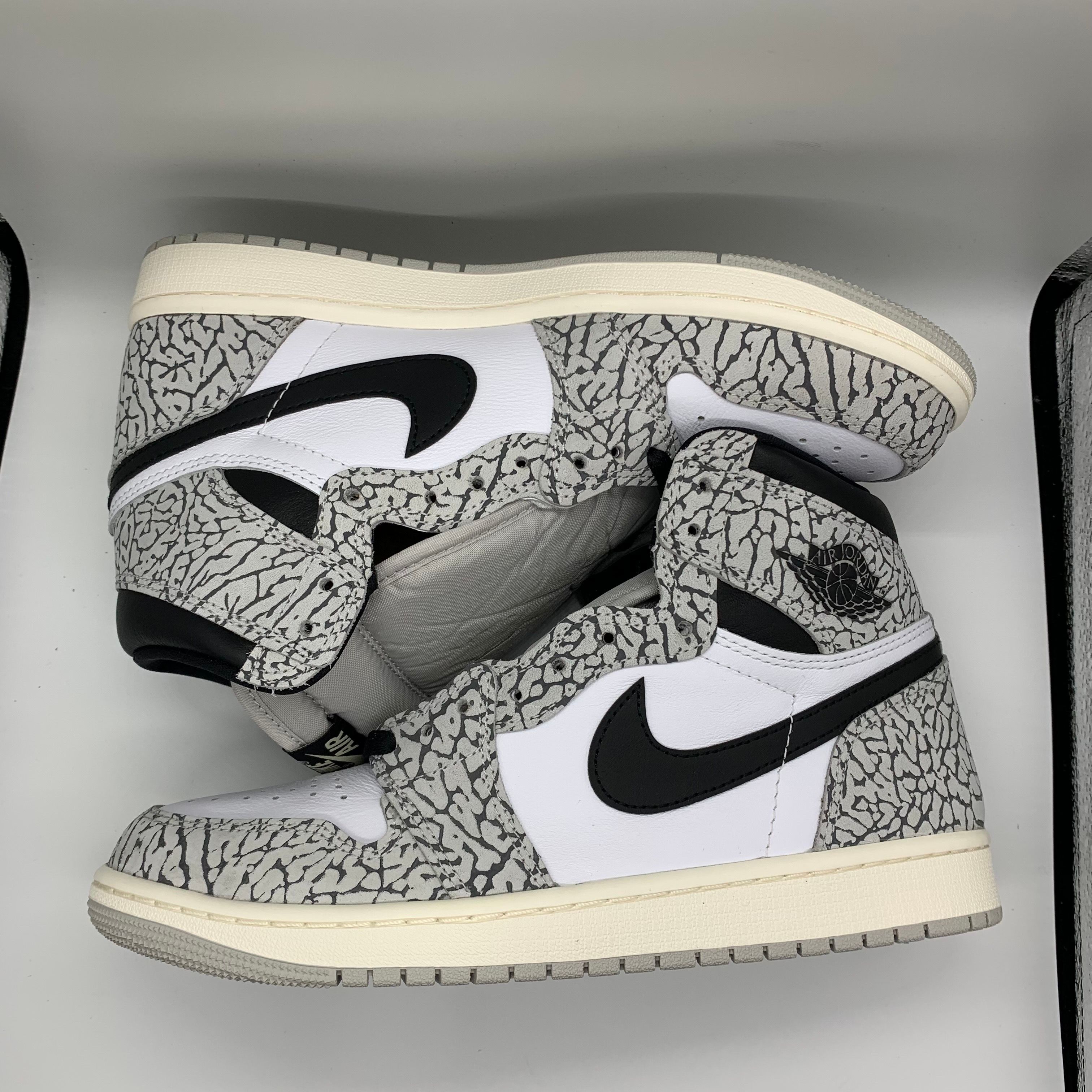 Nike Air Jordan 1 High OG "White Cement/Safari"