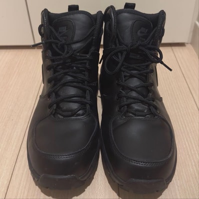 Nike Manoa Leather "Black/Black"