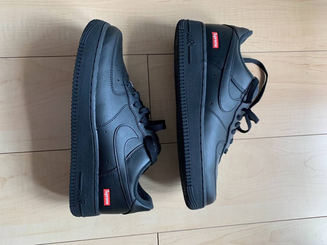 Supreme × Nike Air Force 1 Low "Black"