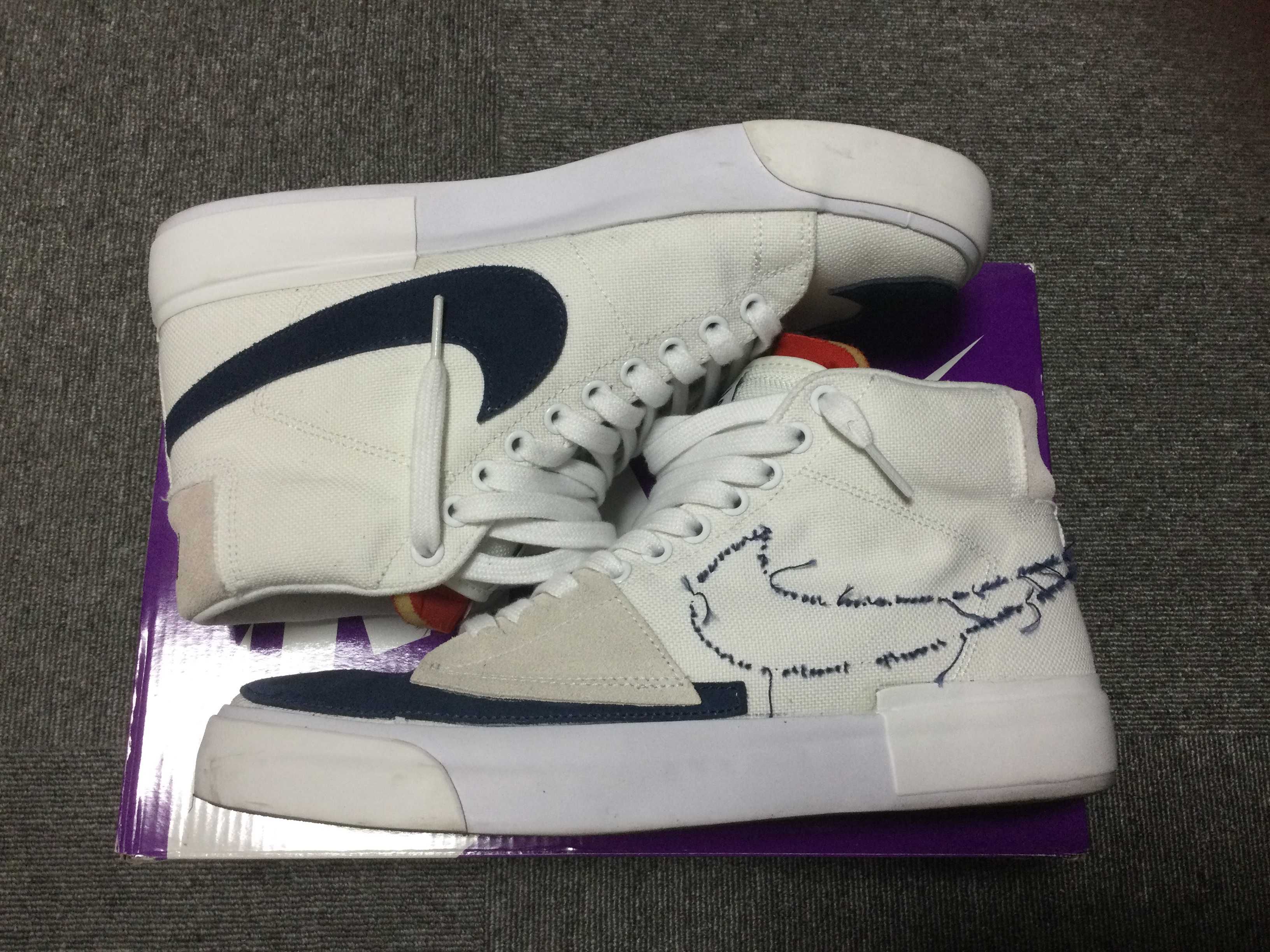 Nike SB Blazer Mid Edge "Hack Pack White"