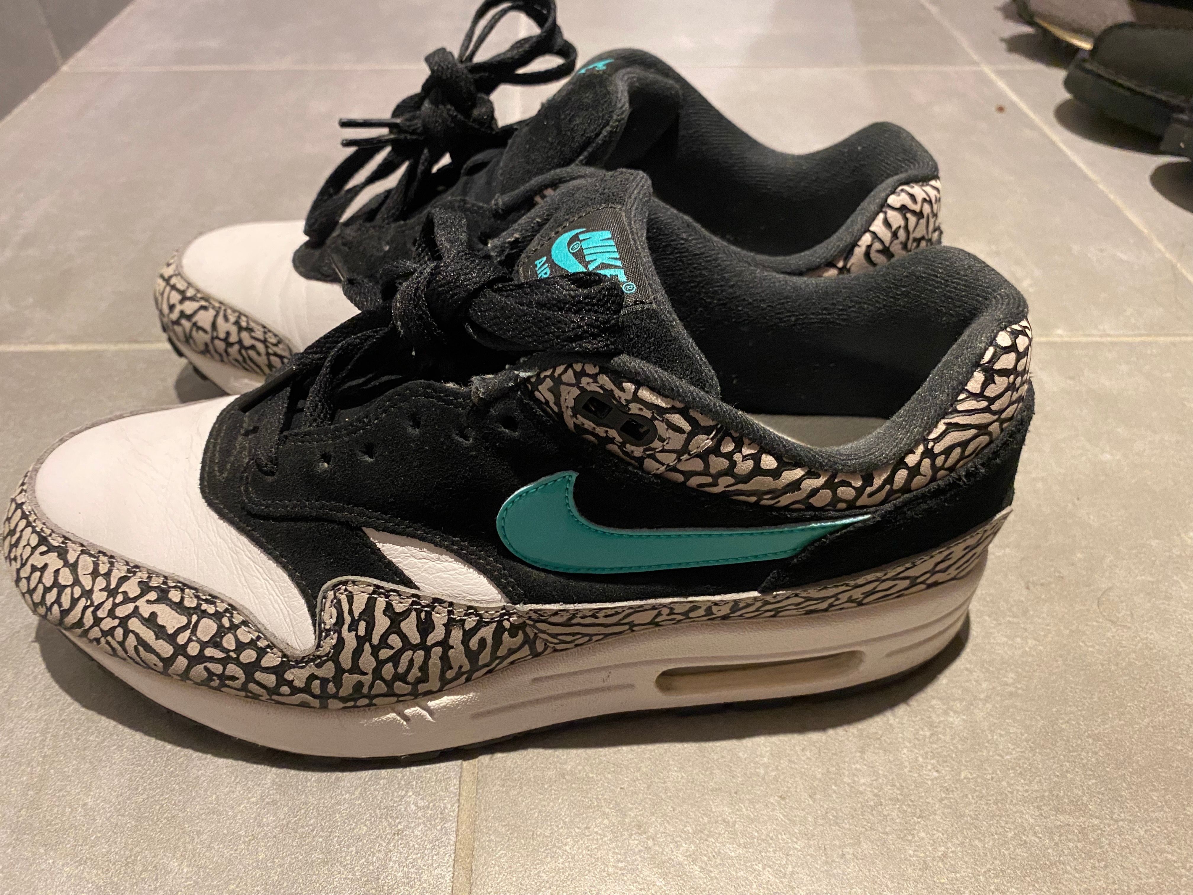 atmos × Nike Air Max 1 Premium Retro "Elephant/Safari" (2017)