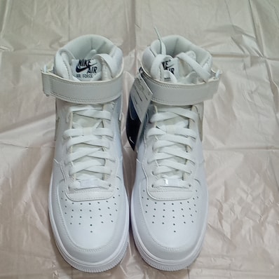 Nike Women's Air Force 1 07 Mid "White/Sand Drift"