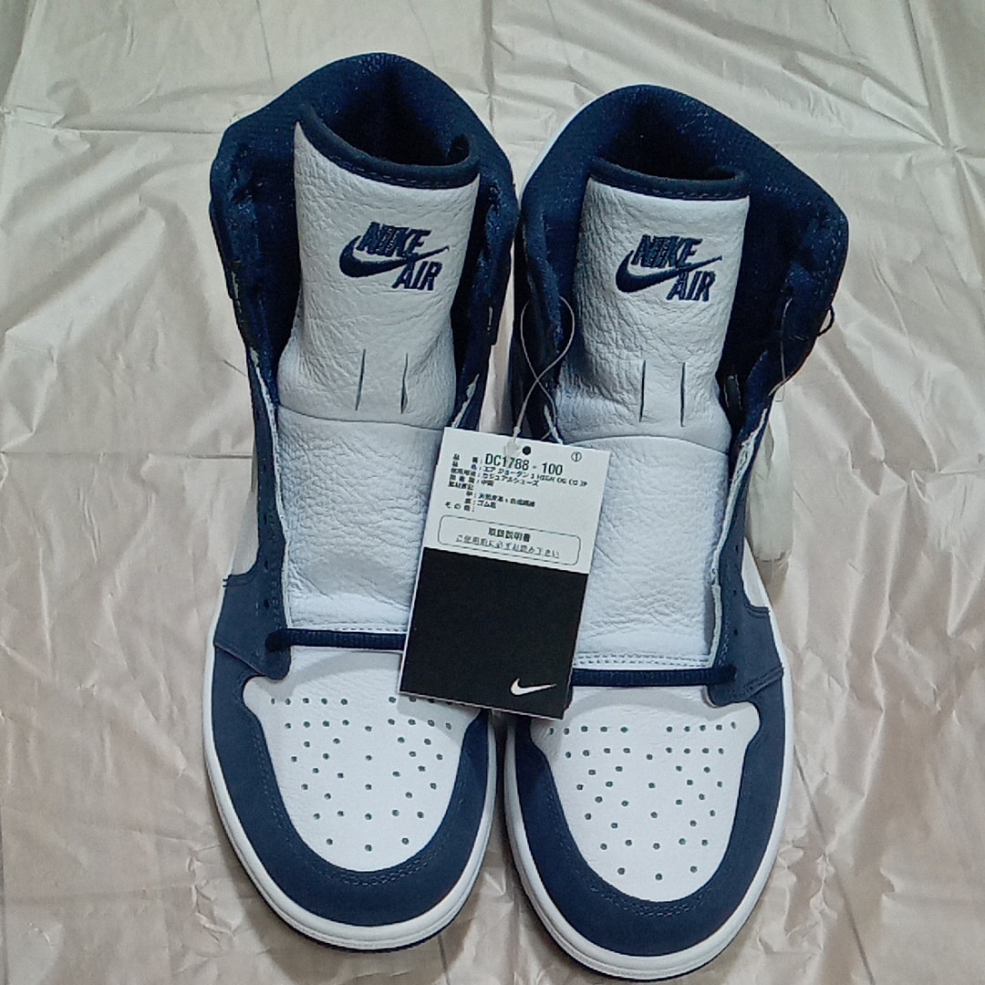 Nike Air Jordan 1 High OG CO.JP "White/Midnight Navy" (2020) (Standard Box)