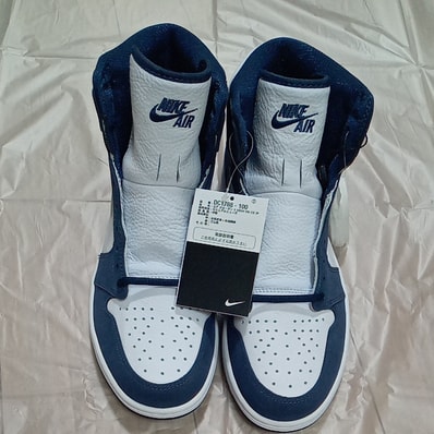 Nike Air Jordan 1 High OG CO.JP "White/Midnight Navy" (2020) (Standard Box)