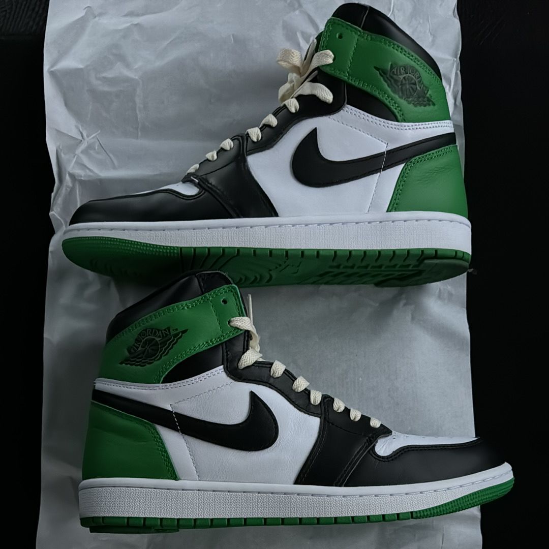 Nike Air Jordan 1 Retro High OG "Celtics/Black and Lucky Green" (2023)