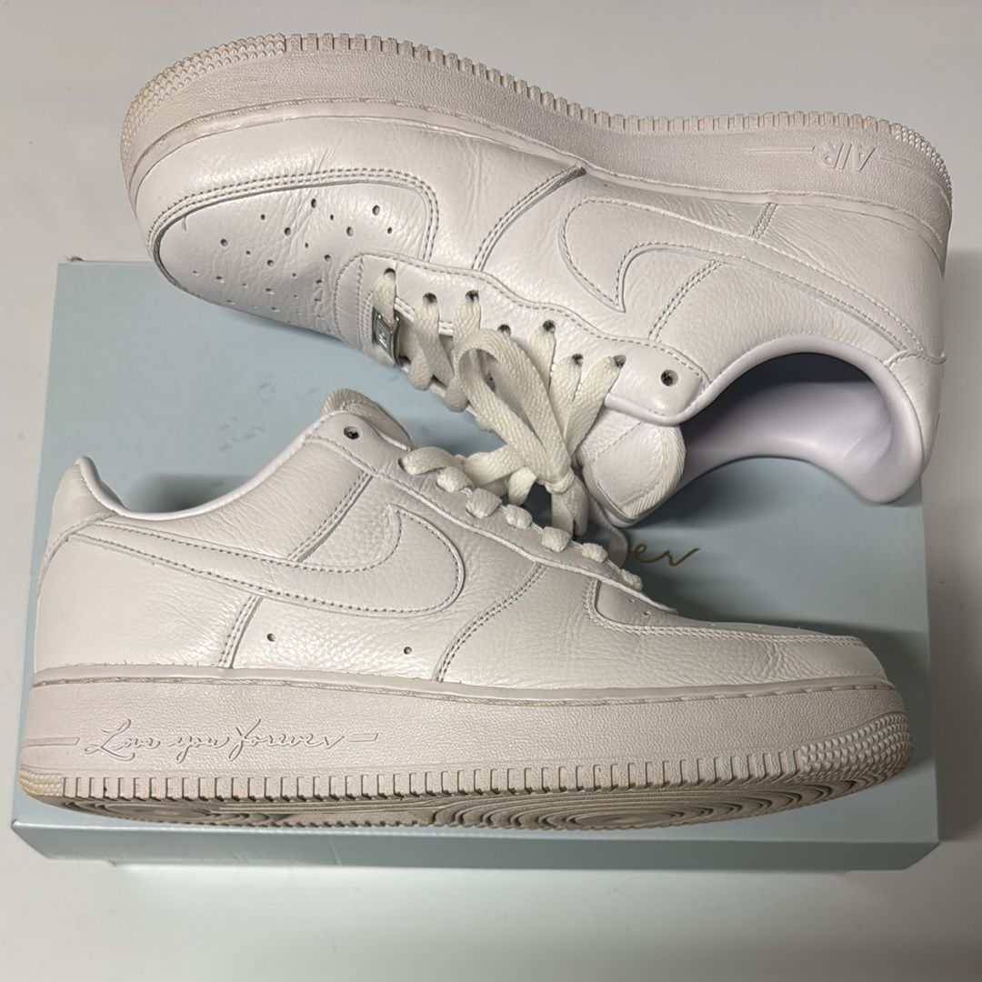 Drake NOCTA × Nike Air Force 1 Low "Love You Forver/White"