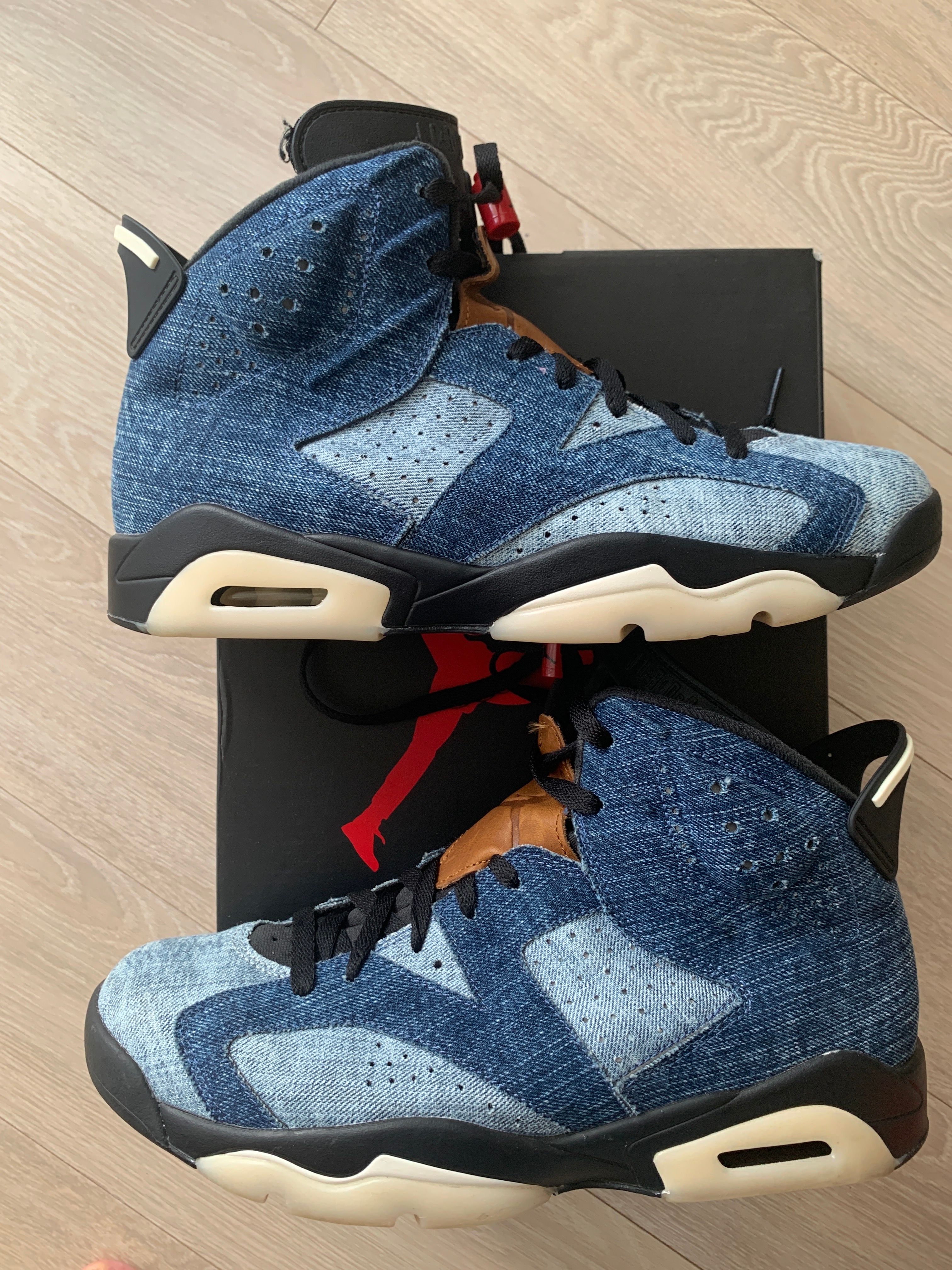 NIKE AIR JORDAN 6 "WASHED DENIM"