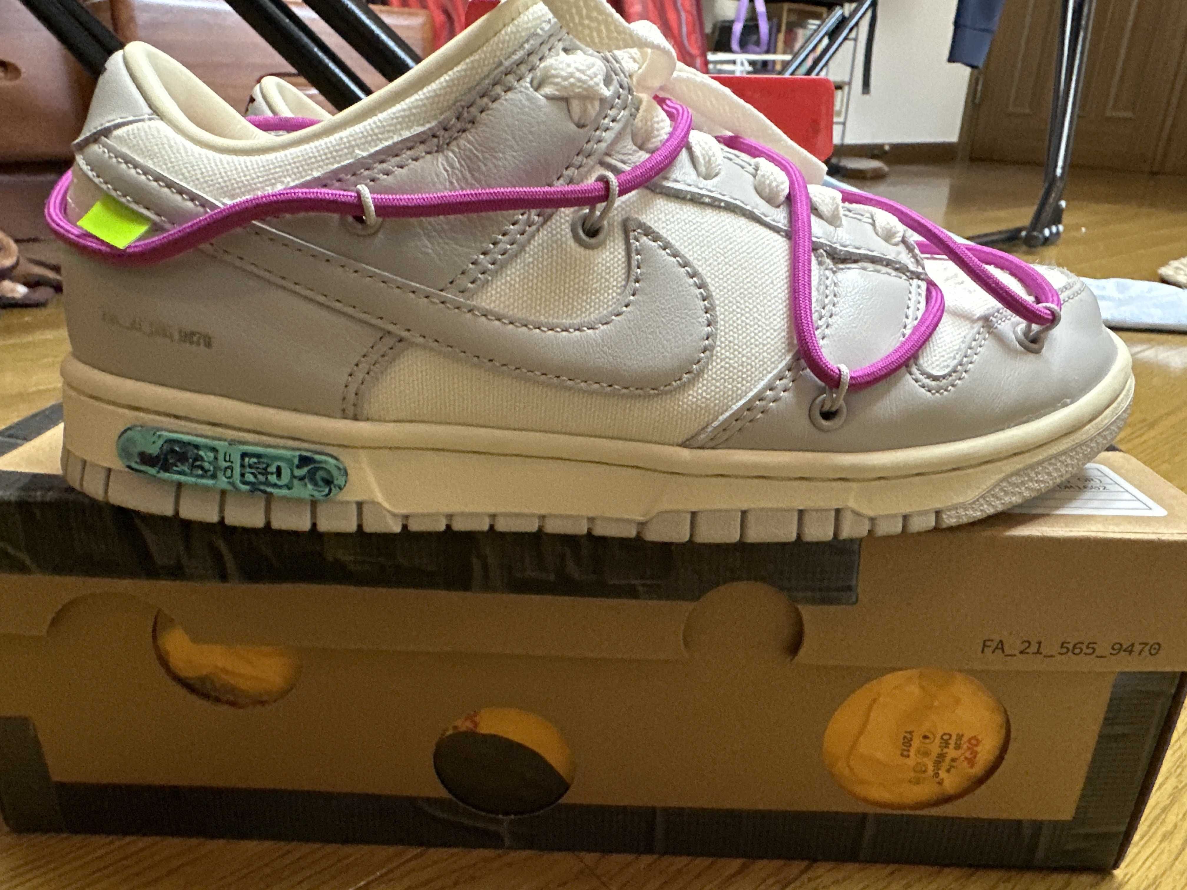 Off-White × Nike Dunk Low 1 of 50 "Lot.45"
