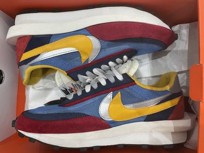 sacai × Nike LDV Waffle "Red/Blue"