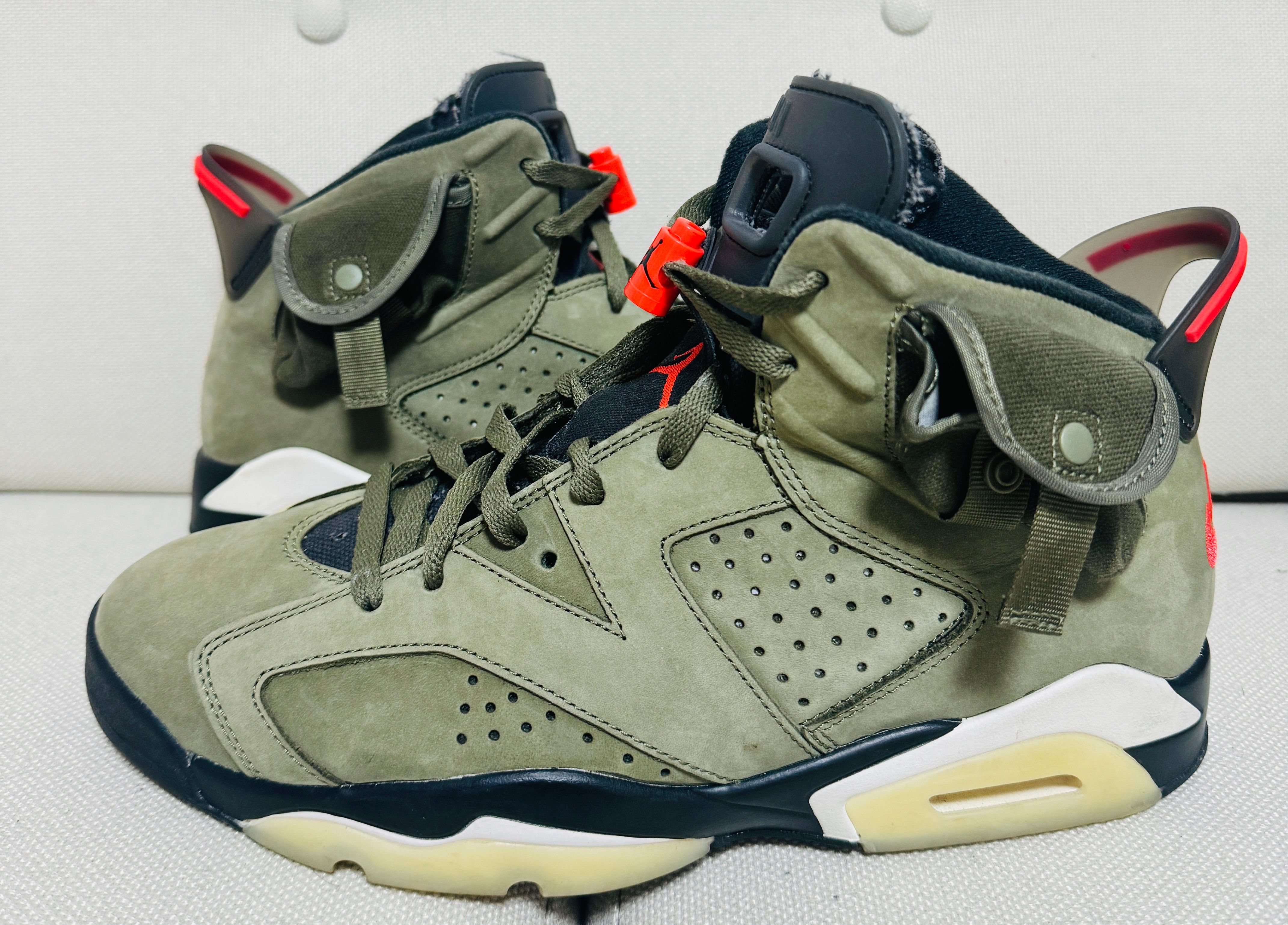 Travis Scott × Nike Air Jordan 6 Retro "Medium Olive"