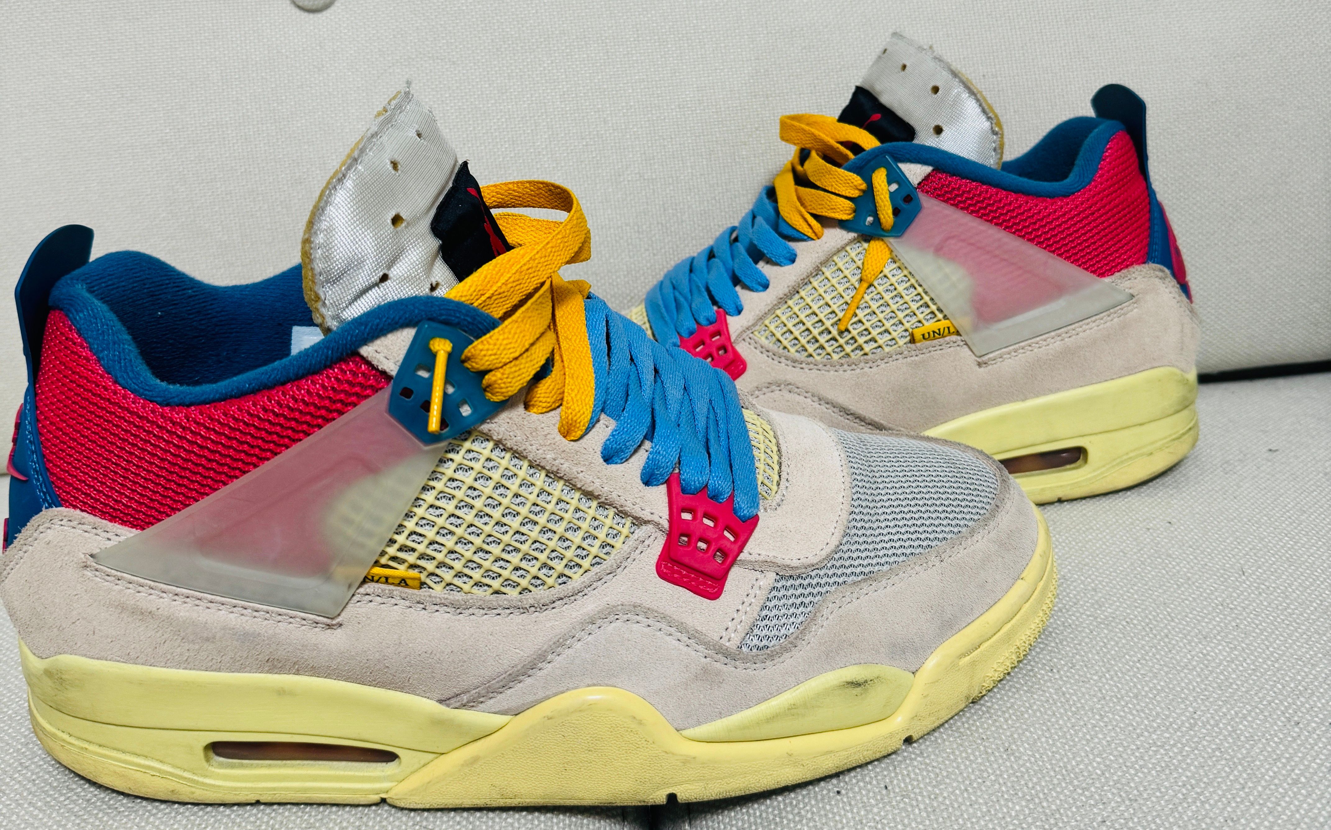 UNION × Nike Air Jordan 4 SP "Guava Ice/Light Fusion Red"