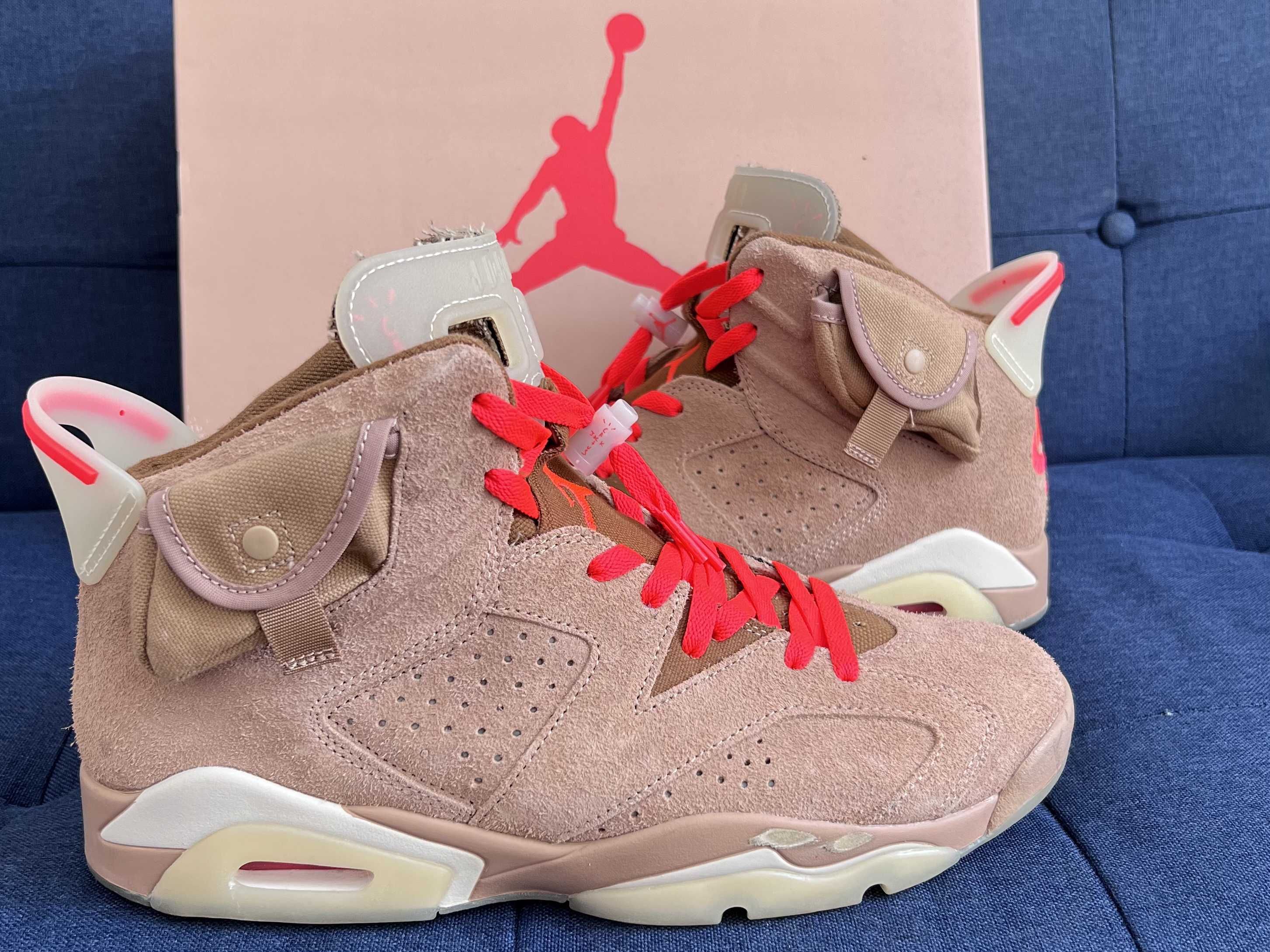 Travis Scott × Nike Air Jordan 6 "British Khaki"