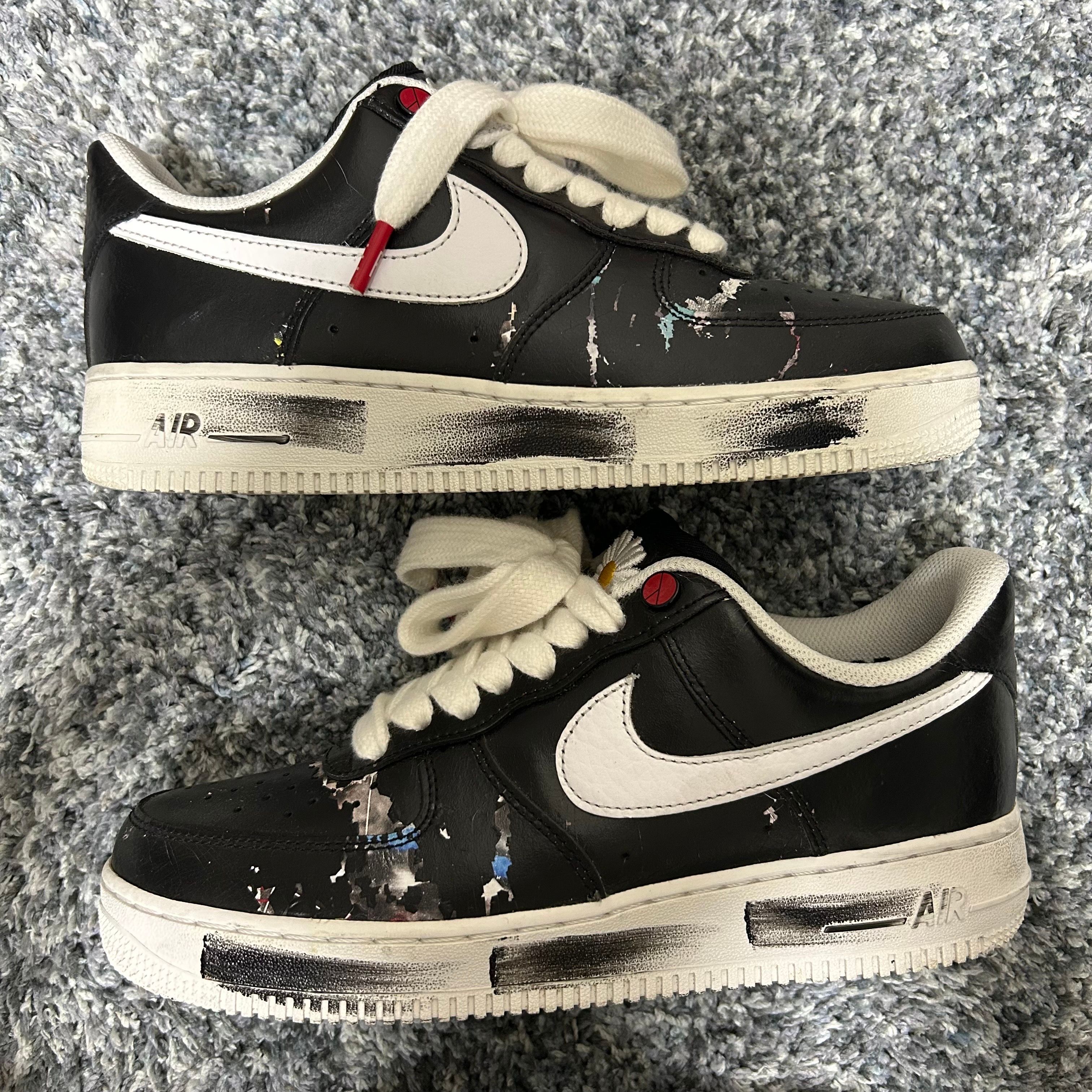 PEACEMINUSONE × Nike Air Force 1 Low Para Noise "Black" / G-DRAGON