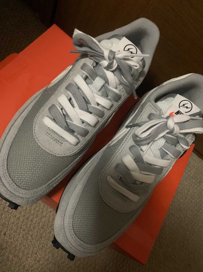 Fragment × sacai × Nike LD Waffle "Light Smoke Grey"