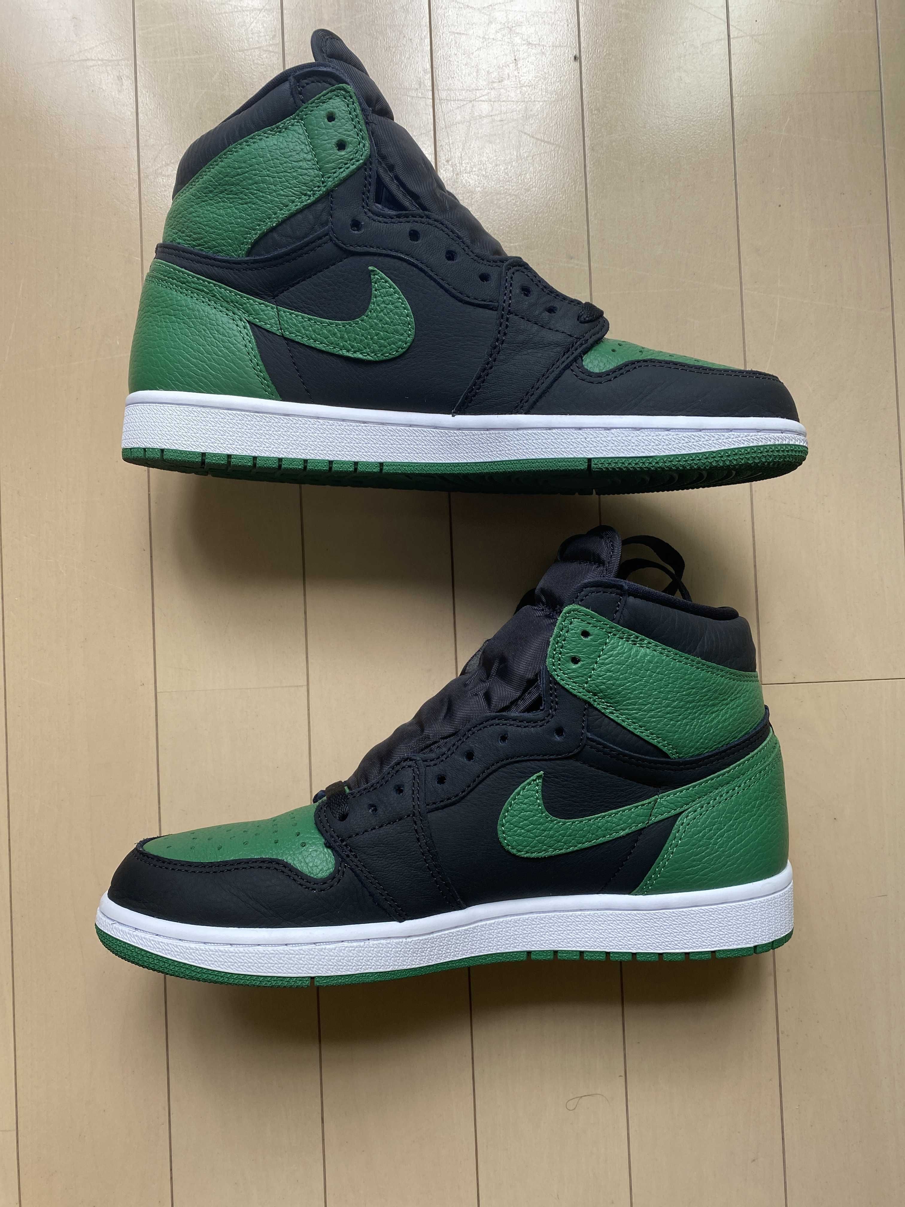 Nike Air Jordan 1 Retro High OG "Black/Pine Green" (2020)