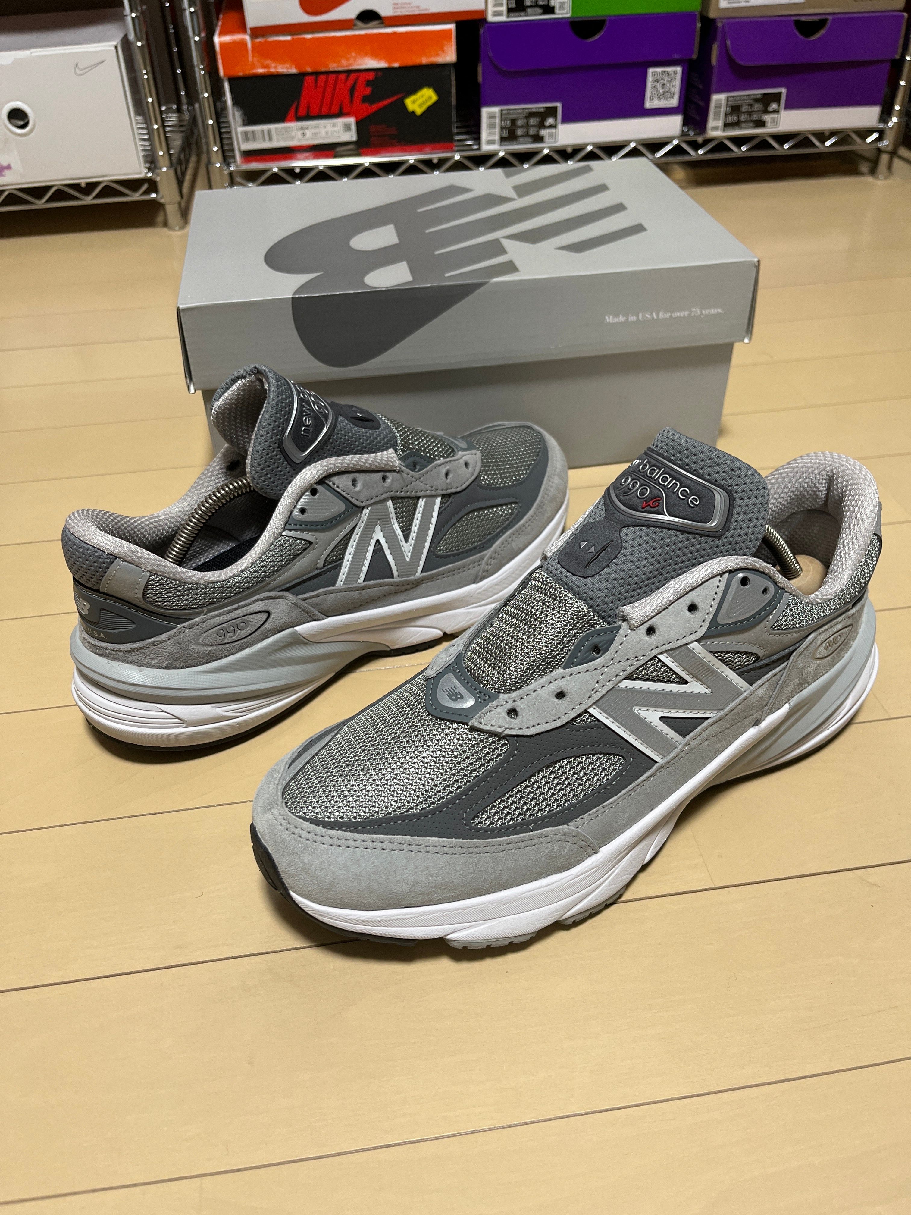New Balance 990V6 "Gray" (Heel Logo NB)