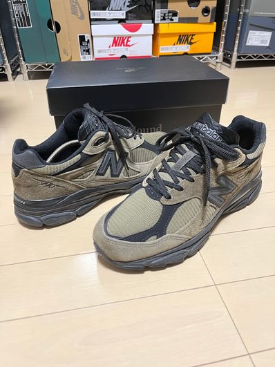 JJJJound × New Balance 990V3 "Slate Black"