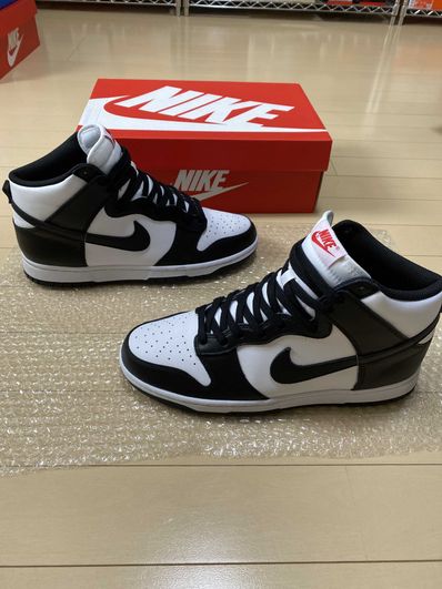 Nike Dunk High "Black and White"