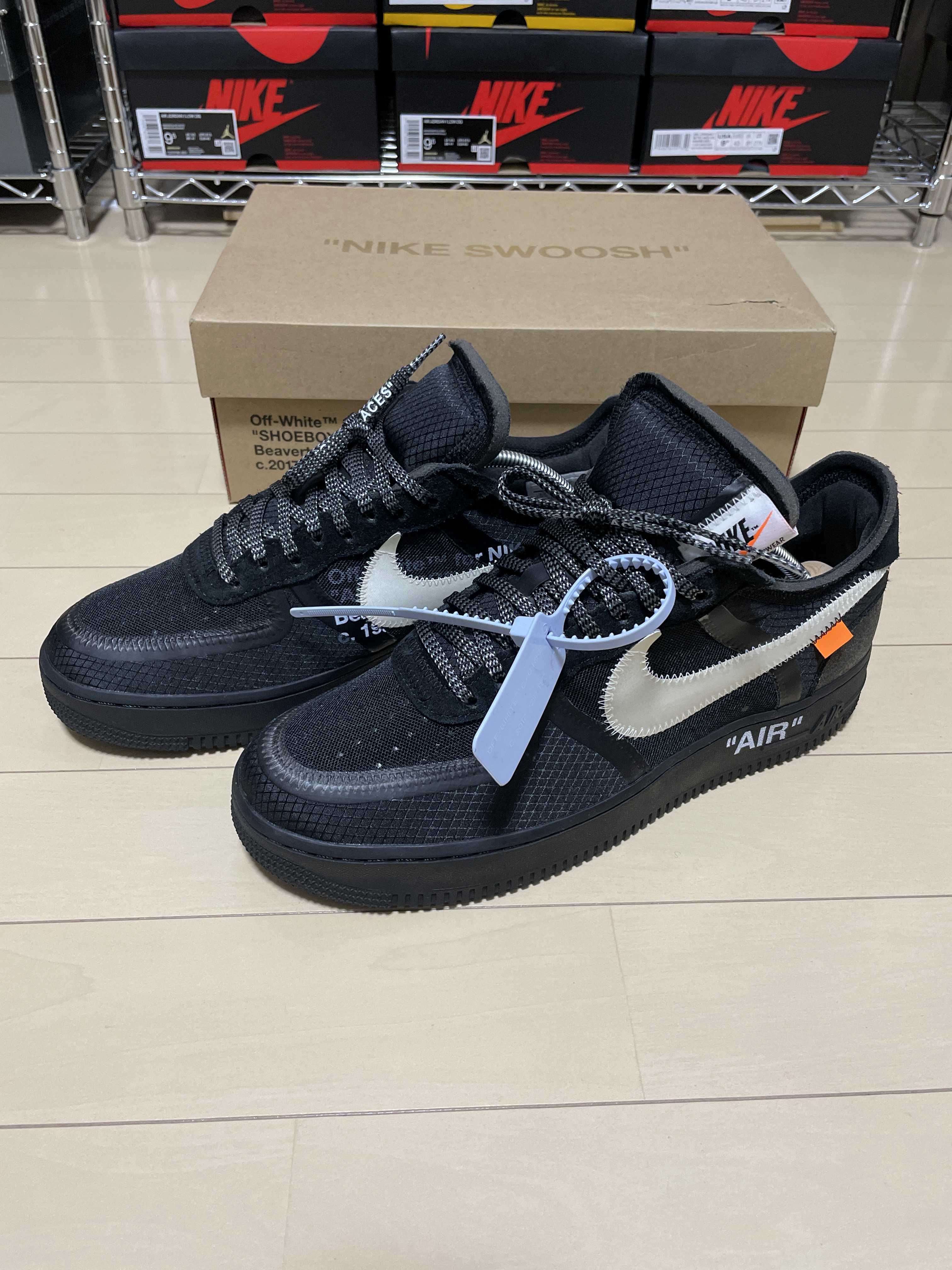 Off-White × Nike Air Force 1 Low "Black"
