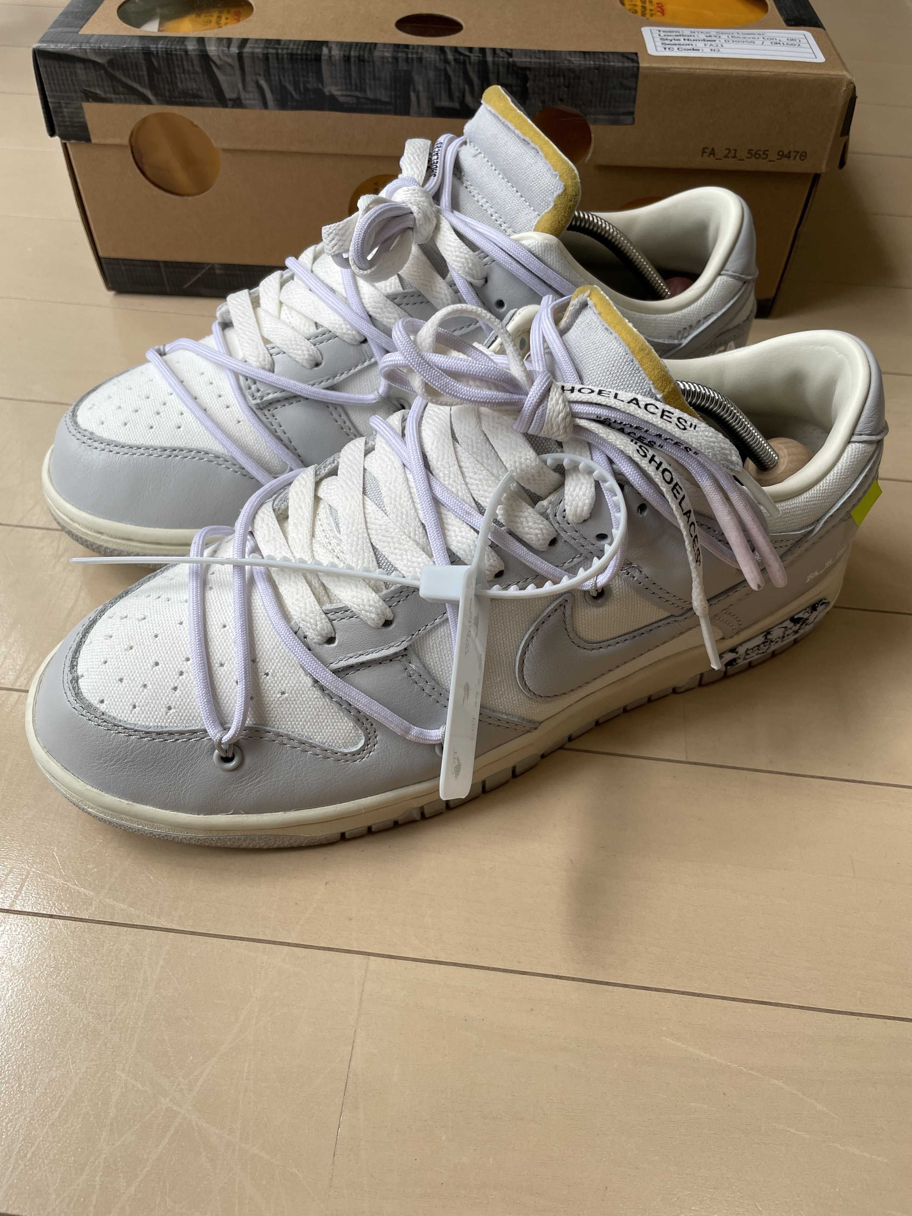 Off-White × Nike Dunk Low 1 of 50 "Lot.49"