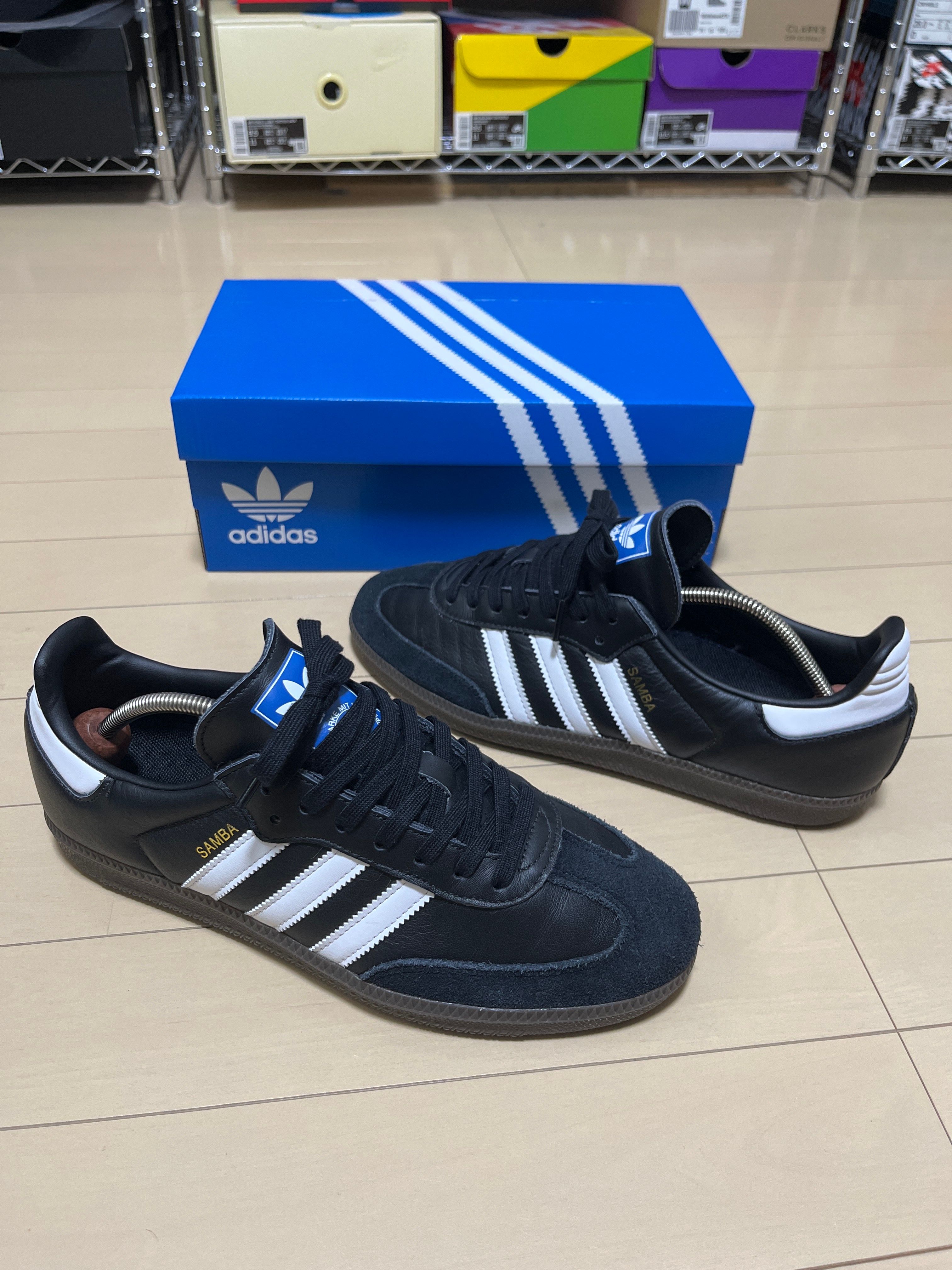 adidas Samba OG "Core Black/Cloud White/Gum"