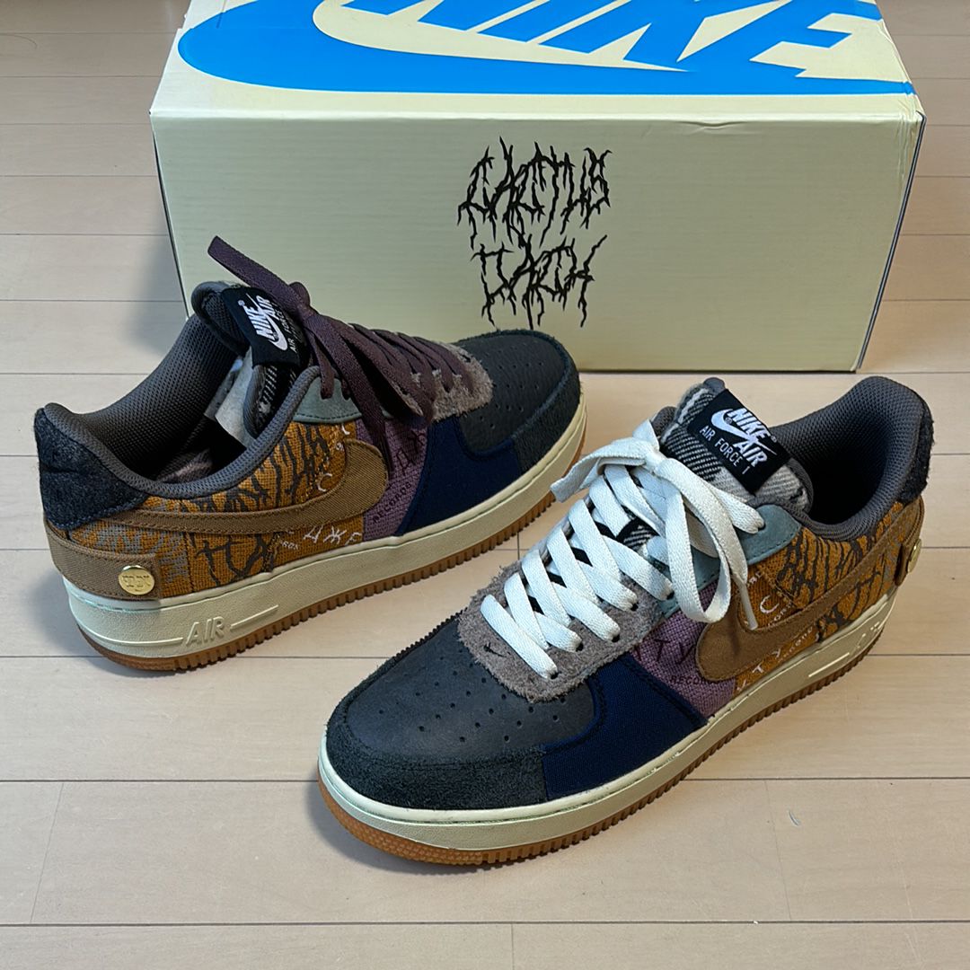 Travis Scott × Nike Air Force 1 Low Cactus Jack "Multi Color"