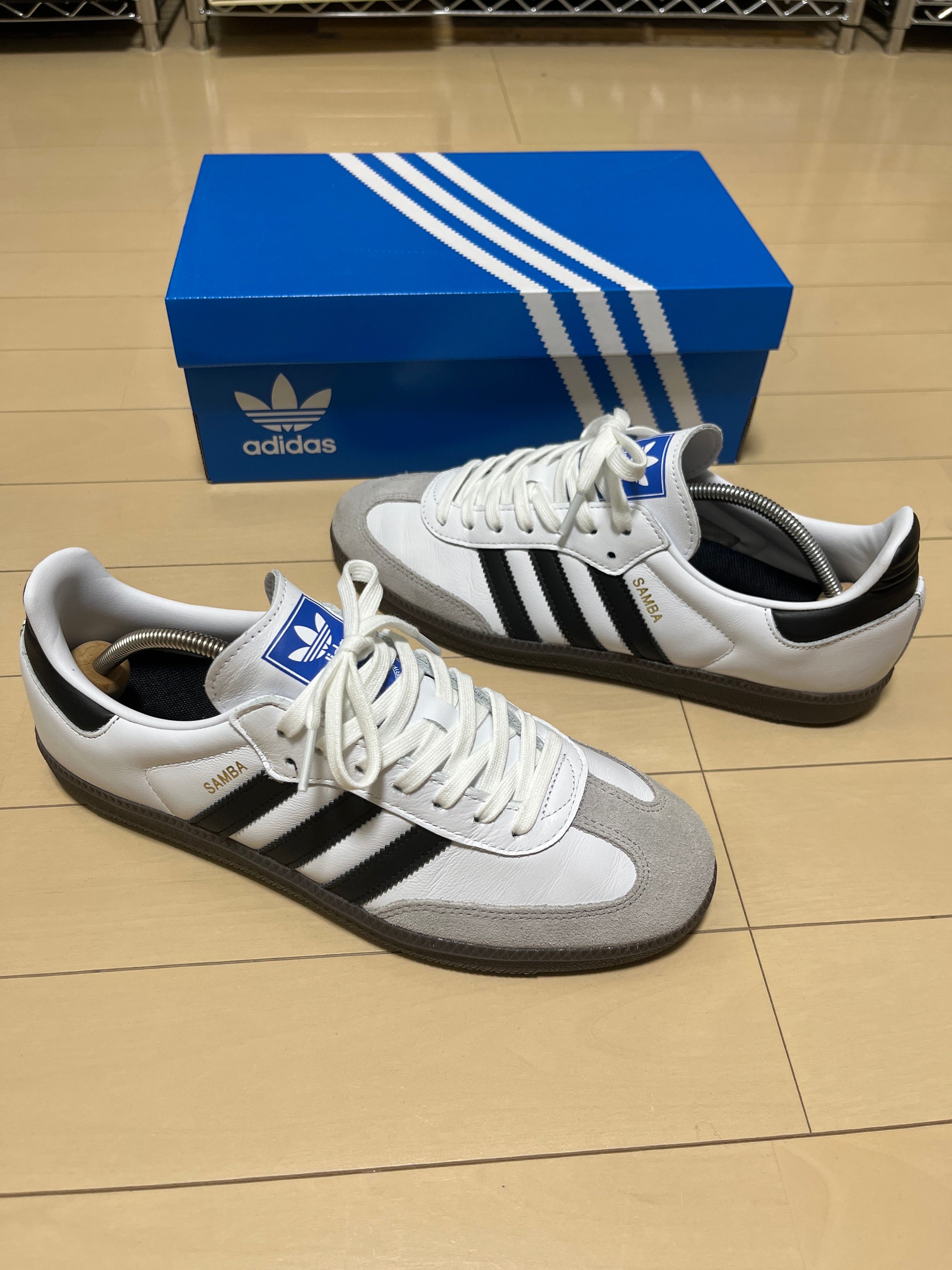 adidas Samba OG "Cloud White/Core Black/Clear Granite"