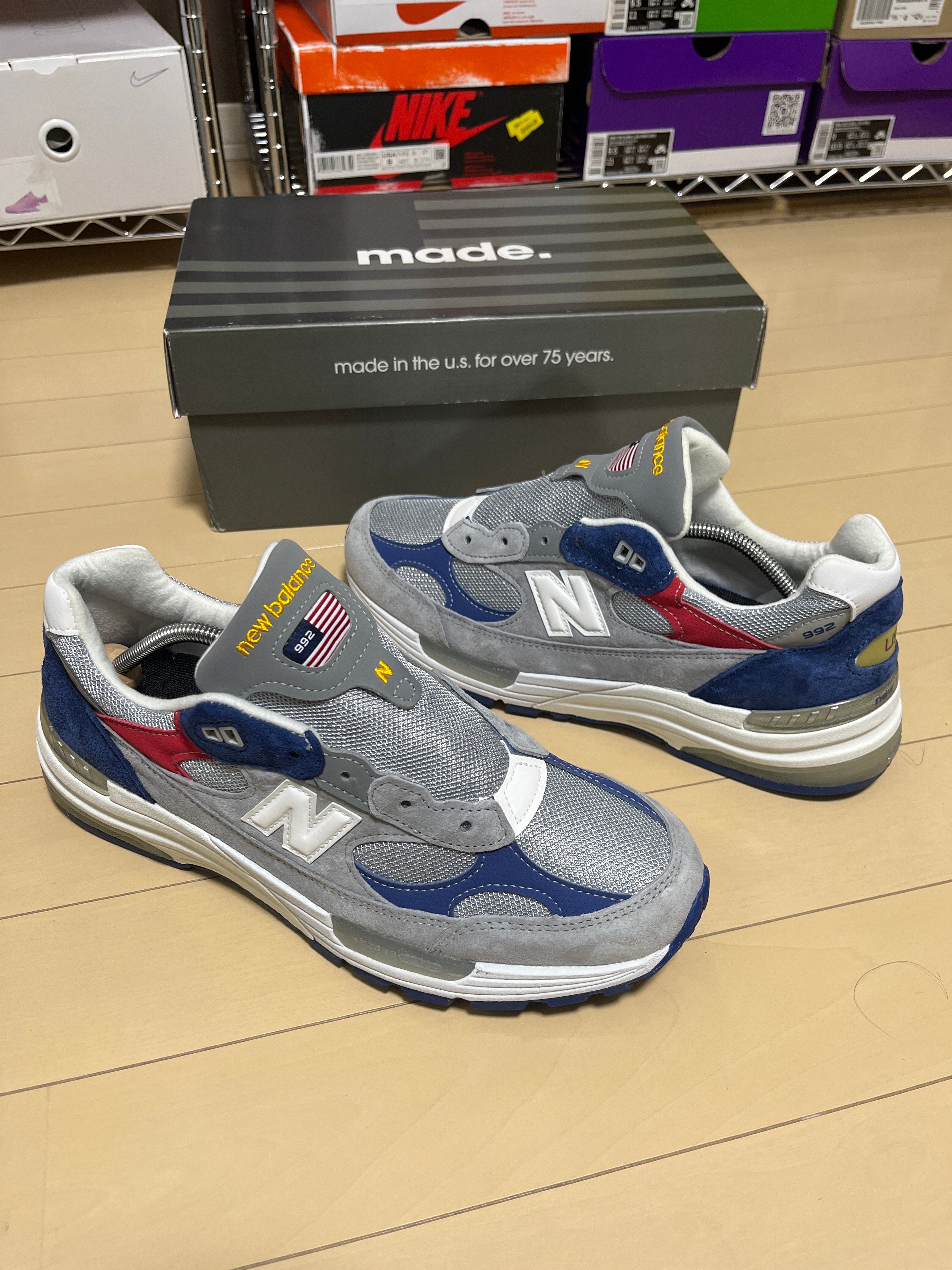 DTLR × New Balance 992 "Varsity"